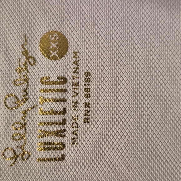 Lilly Pulitzer UPF 50+ Luxletic White Ruffled Short Sleeve Polo Top Size XXS NWT - Picture 6 of 8